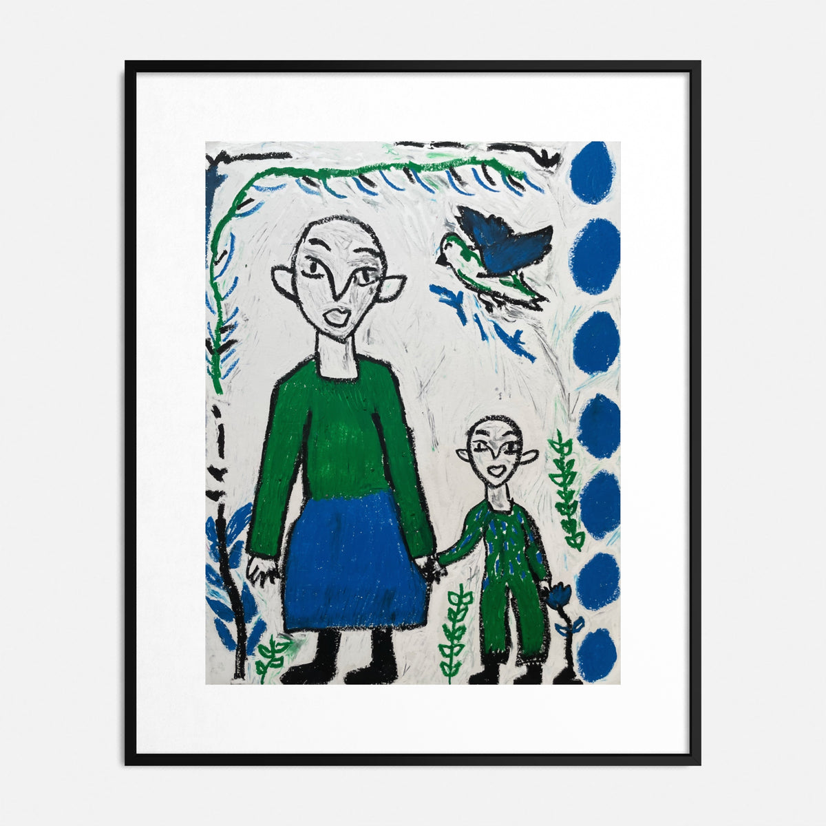Mère serbe et son enfant